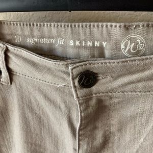 Skinny Jeans - khaki